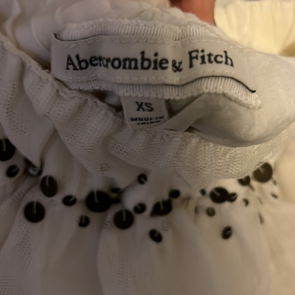 Abercrombie and fitch ruffled off white skirt in size XS - Picture 4 of 4